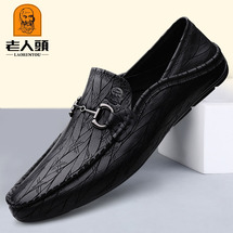 老人头 LBY2136 头层牛皮  35-49 皮鞋标准码 