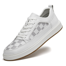 XD6681时尚潮鞋休闲板鞋皮鞋38-44，黑色，白色，批发