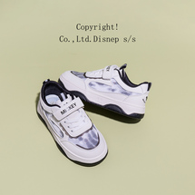 迪士尼儿童童鞋2023春秋季新款女童休闲板鞋男童百搭运动鞋