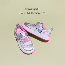 迪士尼2023春秋季新款儿童低帮板鞋女孩百搭休闲透气小白鞋