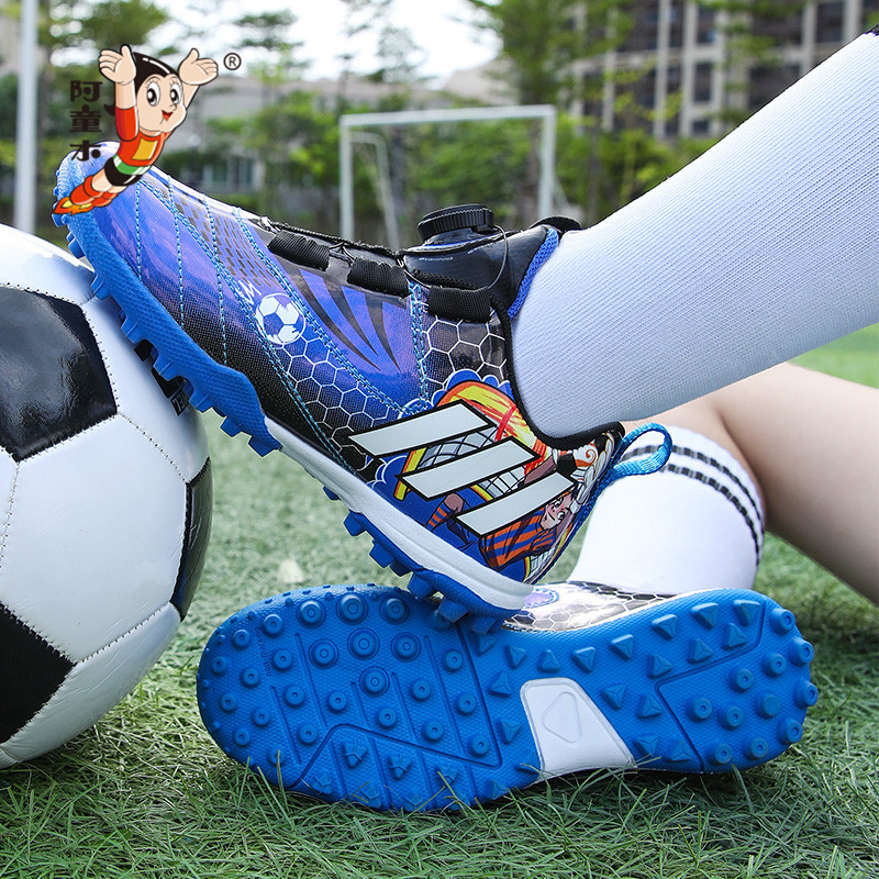 【了然鞋业】夏季新款流行儿童足球鞋31-39