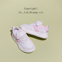  2023迪士尼夏季新款镂空网面男童休闲跑步鞋女童透气运动鞋