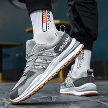 瑟跑男鞋网面阿甘鞋运动跑步鞋