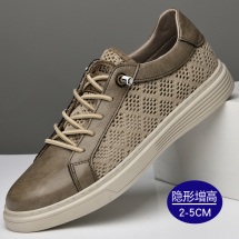 新款YX53666网布板鞋37-45拿货价100，黑色，沙色
