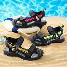 汤妮 608夏季新款冷粘包头男童沙滩鞋凉鞋 25-35