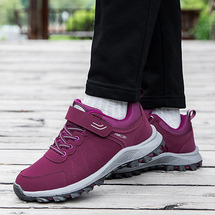 酷飞2937冬季爆款皮面防水老人鞋健步鞋棉鞋