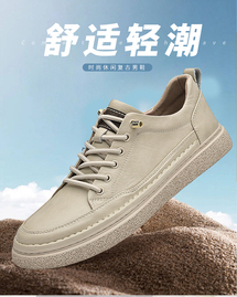 ZY2023公版数据包  男鞋  材料真皮   颜色 卡其 