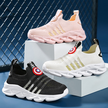 酷飞2029童鞋夏季新款袜子鞋跨境爆款一脚蹬