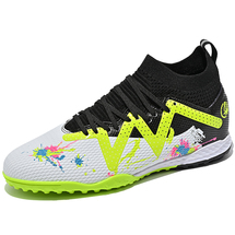 酷飞766G-1高帮碎钉足球鞋 30-45 P75