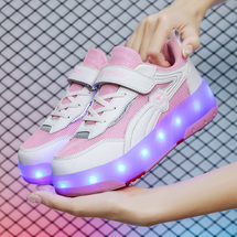 酷飞暴走鞋XF07是网布，XF08是皮面29-41码