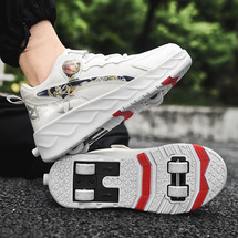 悦足777四滑轮鞋暴走鞋29-43 P120