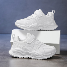 悦足159  春季新款皮面小白鞋28-39