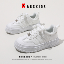 ABCkids2024年春季新款儿童小白鞋运动鞋潮
