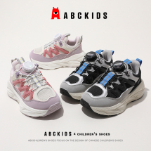 ABCkids品牌童鞋2024春季新款男童运动旋钮鞋
