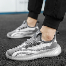 瑟跑男鞋椰子鞋超轻爆米花运动跑步鞋