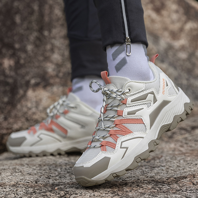 福欣 新款户外登山鞋情侣款休闲徒步鞋支持跨境 需要视频联系Q