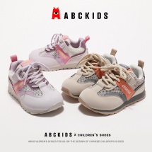 ABCkids2024夏季新款男童女童网面软底透气休闲运动鞋