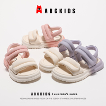 ABCkids女童凉鞋2024年夏款新款儿童鞋子软底洋气凉鞋