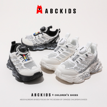 ABCkids童鞋2024夏季新款男童女童网面透气软底运动鞋