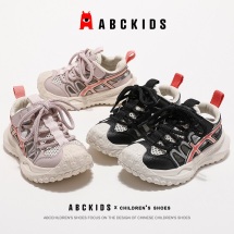 ABCkids童鞋2024夏季新款男童女童网面透气软底运动鞋