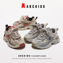 ABCkids新款透气童鞋2024夏季新款儿童透网运动鞋