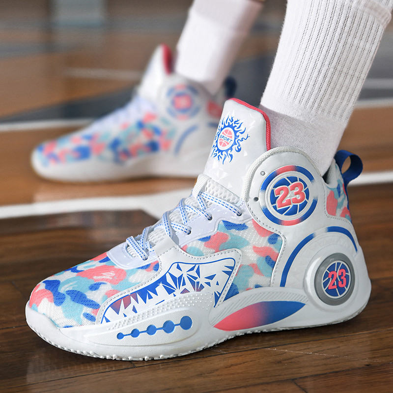 工厂直销8008新款跑步运动休闲篮球鞋跨境大码爆款P68