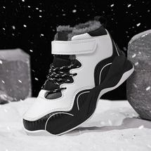 儿童棉鞋冬季2024新款大棉保暖男童棉鞋外贸跨境出口