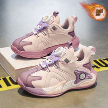 工厂直销2453-2旋转纽扣休闲运动跑步篮球鞋跨境大码爆款P