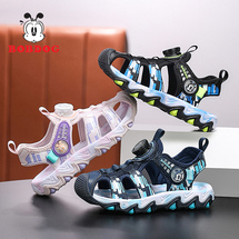 巴布豆K229   夏季新款包头防撞儿童凉鞋28-39