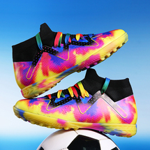 悦足x807 新款无缝工艺高端专业长钉碎钉足球鞋 35-46