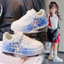 哪吒敖丙儿童鸳鸯卡通运动鞋2025春秋新款小白鞋软底防滑男女