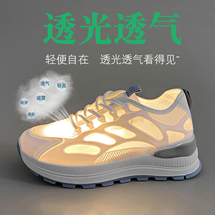 时尚新款大码单网虫虫女鞋36-41