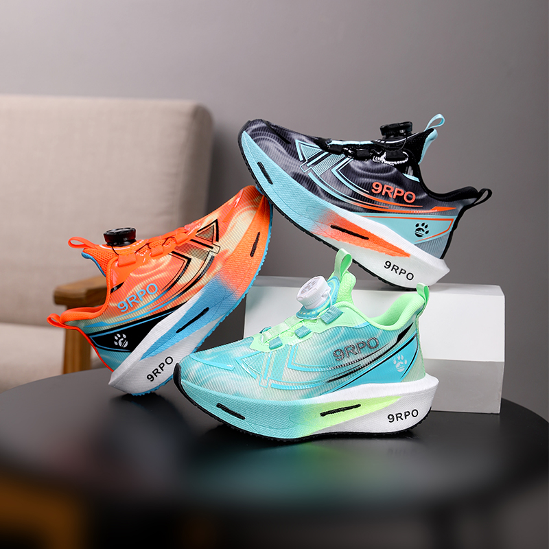 悦足2809 秋季新款儿童双网透气运动跑步鞋31-38