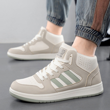 瑟跑新品男鞋爆款高帮休闲板鞋运动跑步鞋