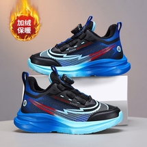 【了然鞋业】冬季新款加绒保暖二棉儿童运动鞋棉鞋30-39