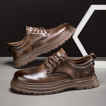 悦足9967 时尚百搭商务潮流男鞋39-44 控价178