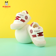 巴布豆B697秋冬新款加绒宝宝学步鞋18-25，控价69.8