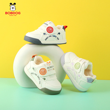 巴布豆B698秋冬新款加绒宝宝学步鞋17-24，控价69.8