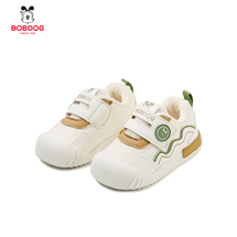 巴布豆B752秋冬新款加绒宝宝学步鞋15-22，控价69.8