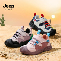 JEEP 秋季新款皮面兒童運動鞋28-37控價169.9