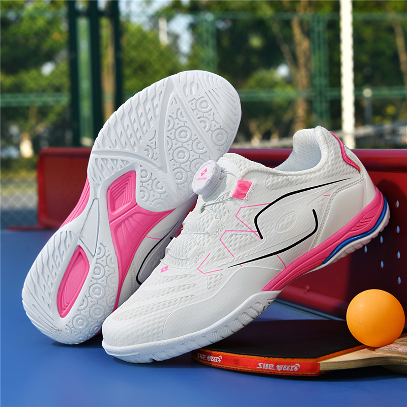 乒乓球鞋男女情侣款 36-46(白粉36-40 )P90