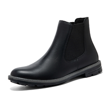 跨境专供男士休闲短绒保暖皮鞋正装皮鞋
