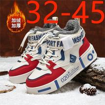 工厂直销M6659情侣高帮大棉亲子男女加绒棉鞋板鞋跨境大码