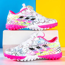 悦足K666 秋冬新款高品质儿童体能训练足球鞋 30-39