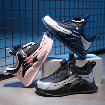 悦足133  秋季新款皮面儿童运动跑步鞋29-39