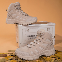 悦足6009跨境大码户外战术靴训练野练战地训练军靴39-46