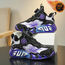 【了然鞋业】冬季新款加绒保暖棉鞋儿童户外防水运动鞋31-40