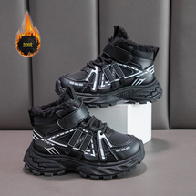 冬季新款登山棉鞋加绒休闲户外休闲高帮篮球鞋