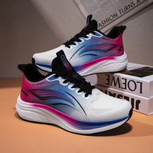 9037 中考体考鞋男鞋软底高弹飞织体测鞋