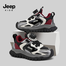 JEEP 秋季新款皮面儿童运动鞋28-37控价159.9